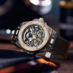 ONOLA Waterproof Skeleton Watch – Rose Gold Black - Image 2