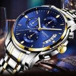 NIBOSI Watch 23532TBK - Image 2