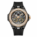 Onola waterproof skeleton watch UAE