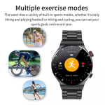 LIGE Smart Watch for Men with Bluetooth Calling, 1.32'' HD Full Touch Screen Fitness Tracker with Heart Rate/Sleep Monitor, IP67 Waterproof Stainless Steel for Android iOS - Image 7