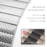 Stainless Steel Bracelet for Apple Watch band | Butterfly Buckle Metal Strap for iWatch Series 4 3 2 1 - Image 3