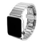 Stainless Steel Bracelet for Apple Watch band | Butterfly Buckle Metal Strap for iWatch Series 4 3 2 1 - Image 2