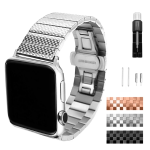 Stainless Steel Bracelet for Apple Watch band | Butterfly Buckle Metal Strap for iWatch Series 4 3 2 1 - Image 5