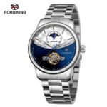 Mens Automatic Classic Luxury Mechanical Fashion Stainless Steel Wrist Watch.
