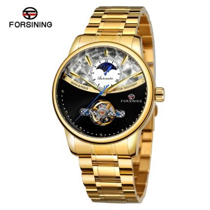 Mens Automatic Classic Luxury Mechanical Fashion Stainless Steel Wrist Watch.