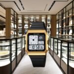 SKMEI Gold World Time Digital Watch – Gold Black | UAE - Image 2