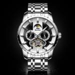 TEVIS Gold Automatic Skeleton Watch for Men – Luxury Stainless Steel Self-Winding Mechanical Watch UAE (Copy) (Copy)
