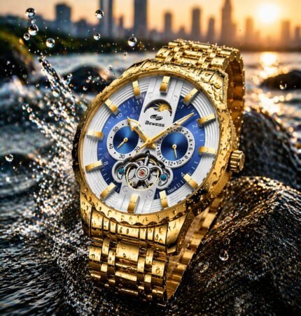 automatic skeleton watch