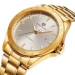 Forsining Automatic Watch – Silver Dial Stainless Steel Minimal Design (Under 100 AED) (Copy) - Image 4