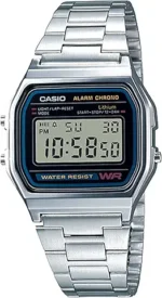 Casio Vintage Silver Digital Watch