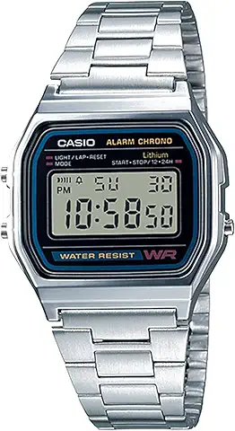 Casio Vintage Silver Digital Watch